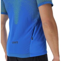 UYN MAN RUNNING EXCELERATION OW AERNET SHIRT SH_SL K698 Lapis/Lime XL