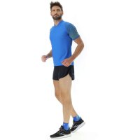 UYN MAN RUNNING EXCELERATION OW AERNET SHIRT SH_SL K698 Lapis/Lime XL