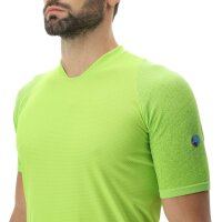 UYN MAN RUNNING EXCELERATION OW AERNET SHIRT SH_SL E766 Lime/Sulphur Spring L