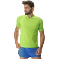 UYN MAN RUNNING EXCELERATION OW AERNET SHIRT SH_SL E766 Lime/Sulphur Spring XXL
