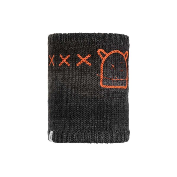 Buff® Knitted & Fleece Neckwarmer Monster Child Black