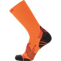UYN MAN RUN SUPER FAST MID SOCKS O052 Orange/Red 39/41