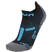 UYN MAN RUN 2IN SOCKS B116 Black/Turquoise 35/38