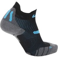 UYN MAN RUN 2IN SOCKS B116 Black/Turquoise 35/38
