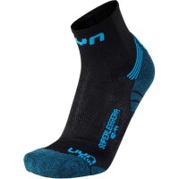 UYN MAN RUN SUPERLEGGERA SOCKS B586 Black/Indigo 45/47