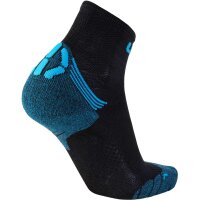 UYN MAN RUN SUPERLEGGERA SOCKS B586 Black/Indigo 45/47