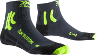 X-SOCKS® RUN SPEED ONE CHARCOAL/PHYTON YELLOW/BLACK...