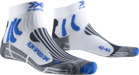 X-SOCKS® RUN SPEED ONE WHITE/TWYCE BLUE/GREY MELANGE...