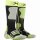 X-SOCKS® SKI JR 4.0 ANTHRACITE MELANGE/GREEN LIME SIZE 24-26