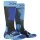 X-SOCKS® SKI JR 4.0 ANTHRACITE MELANGE/ELECTRIC BLUE SIZE 24-26