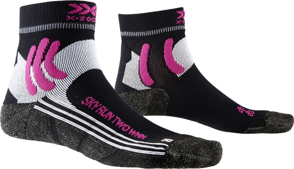 X-SOCKS® SKY RUN TWO WMN OPAL BLACK/ARCTIC WHITE 37-38