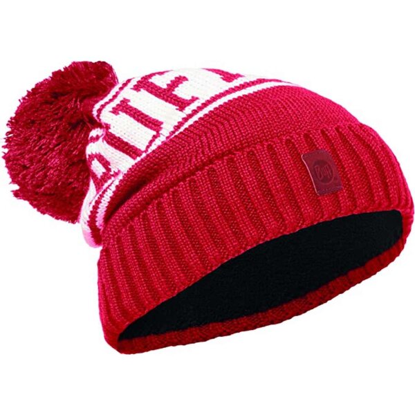 Buff® JUNIOR KNITTED & POLAR HAT JAMBO PINK AZALEA