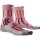 X-SOCKS® TREK X LINEN WMN VINTAGE RED MELANGE/GREY MELANGE SIZE 37-38