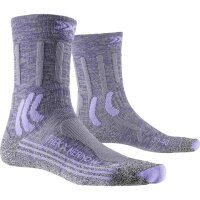 X-SOCKS® TREK X MERINO WMN GREY PURPLE MELANGE/GREY...