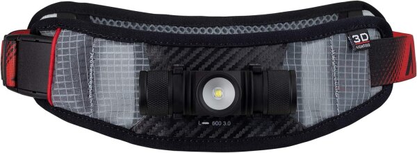 UltrAspire LUMEN 600 3.0 WAIST LIGHT BLACK/RED