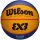 Wilson FIBA 3X3 REPLICA RBR BASKETBALL