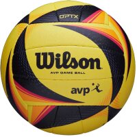 Wilson AVP OPTX Game Ball YELLOW/BLACK/ORANGE