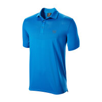 MENS JACQUARD POLO BLU SM