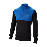 MENS TURTLE NECK SWEATER BLBLU MD