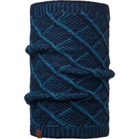 Buff&reg; KNITTED COLLAR PLAID MEDIEVAL BLUE