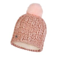 Buff® Knitted & Fleece Hat Liv CORAL PINK