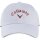 CALLAWAY GOLF HEADWARE LADIES LIQUID METL ADJ WHT/RGLD 22
