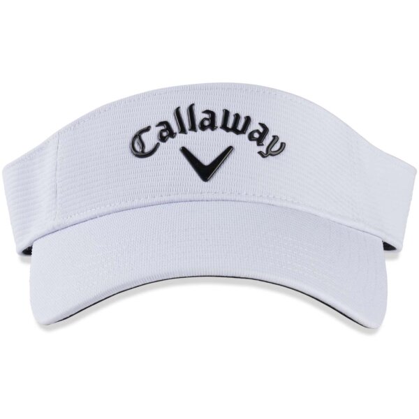 Callaway HW CG LIQUID METAL VISOR WHT/BLK 22