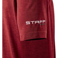 MENS STAFF MODEL POLO RED 2XL