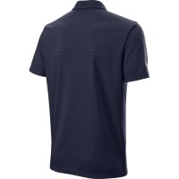 MENS STRIPE POLO NAVY M