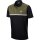 MENS 3 TONE POLO BLACK M
