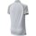 LADIES ZIPPED POLO WHITE/GREEN M