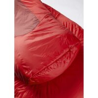 Rab Solar Eco 3 Oxblood Red Left Zip