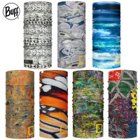 BUFF® CoolNet UV® NATIONAL GEOGRAPHIC Halstuch (7 Designs zur Auswahl, EcoStretch) Schlauchschal, Schlauchtuch, Multifunktionstuch