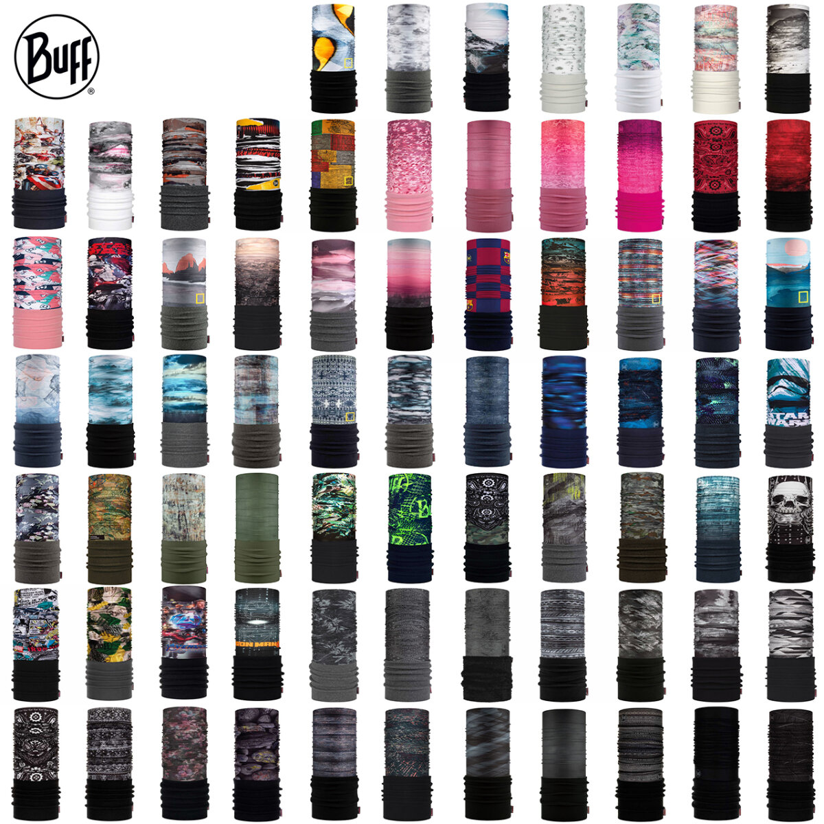 Vroeg onduidelijk makkelijk te gebruiken BUFF® Polar Halstuch (76 Designs zur Auswahl) Schlauchschal, Schlauch