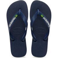 HAVAIANAS BRASIL LOGO NAVY BLUE 27/28