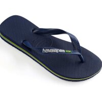 HAVAIANAS BRASIL LOGO NAVY BLUE 31/32