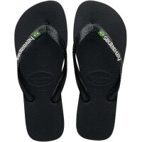 HAVAIANAS BRASIL LOGO BLACK/BLACK 41/42