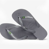 Havaianas BRASIL LOGO STEEL GREY/STEEL GREY (EU: 41/42)