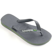 Havaianas BRASIL LOGO STEEL GREY/STEEL GREY (EU: 41/42)