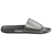 HAVAIANAS SLIDE CLASSIC METALLIC STEEL GREY 39/40