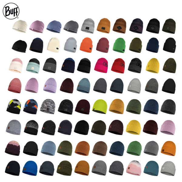 BUFF® Knitted Beanie Stickmütze (106 Designs zur Auswahl)