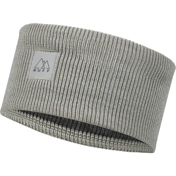 Buff CrossKnit Headband SOLID LIGHT GREY