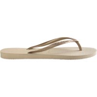 HAVAIANAS SLIM SAND GREY/LIGHT GOLDEN 35/36