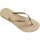 HAVAIANAS SLIM SAND GREY/LIGHT GOLDEN 35/36