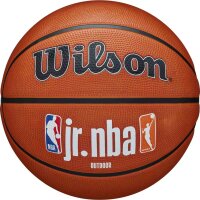 Wilson JR NBA FAM LOGO AUTH OUTDOOR BSKT 5