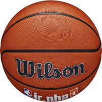Wilson JR NBA FAM LOGO AUTH OUTDOOR BSKT 5