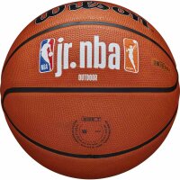 Wilson JR NBA FAM LOGO AUTH OUTDOOR BSKT 5