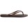 HAVAIANAS SLIM DARK BROWN/METAL ACOUSED 35/36