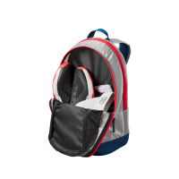 Wilson JUNIOR BACKPACK Light Grey/RED-BLUE