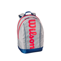 Wilson JUNIOR BACKPACK Light Grey/RED-BLUE